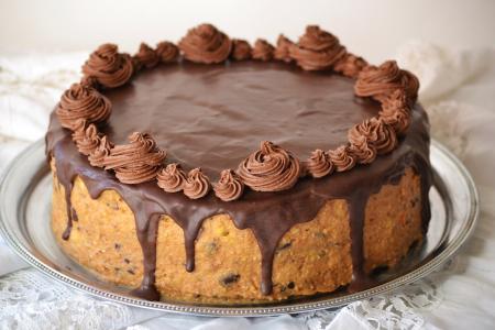 蛋糕，巧克力，甜美