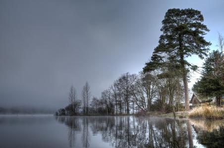 苏格兰温德米尔湖，景观