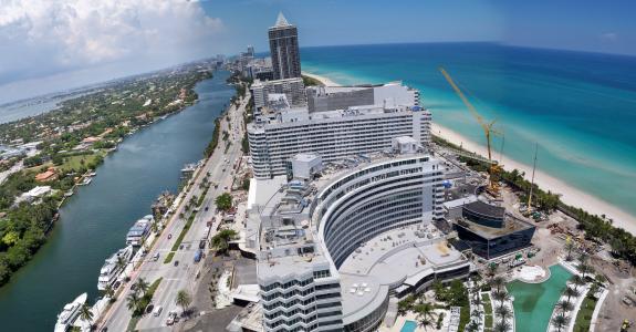 迈阿密，旅馆，海岸，水
