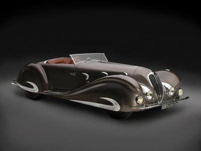 Delahaye，135 MS，Special，Roadster，retro，luxury，1937