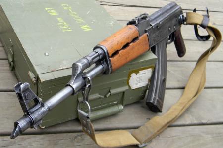 AK-47，武器，机枪