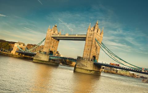 塔桥，英国，泰晤士河，英格兰，英格兰，伦敦，伦敦