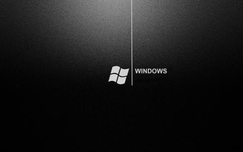 Windows，窗口，背景，主题，黑色
