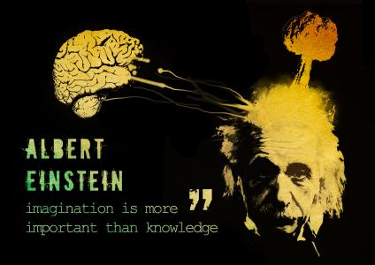 艾伯特爱因斯坦，艾伯特爱因斯坦，报价，大脑，爆炸