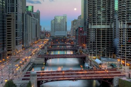 芝加哥，美国，城市