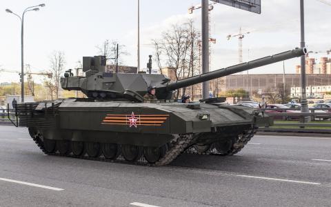 Armata，T14，坦克，2015年，圣乔治丝带