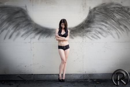 Chrissy Marie，模特，翅膀