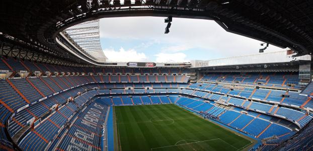 圣地亚哥bernabeu，真正的马德里，体育场，足球，стадион
