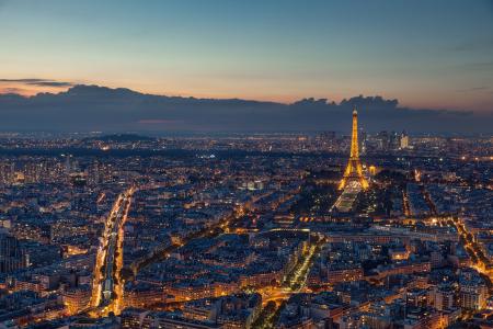 他的埃菲尔铁塔，巴黎，巴黎，法国旅游艾菲尔