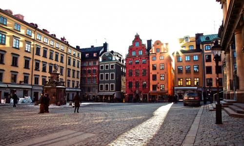 斯德哥尔摩，老城，家，血淋淋，欧洲
