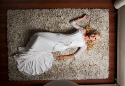 Jana Cova，婚纱，地毯