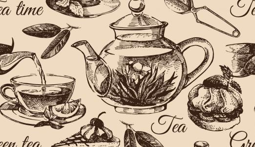 纹理，茶壶，茶具，纹理