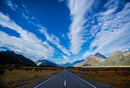 高速公路，道路，新西兰，路线