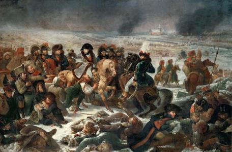 1807年2月9日在Eilau战役中的格罗斯，安托万让，拿破仑