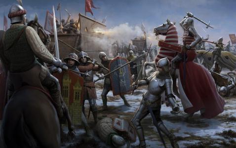 战斗，中世纪