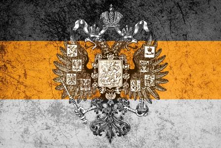 俄罗斯帝国，帝国国旗，双头鹰