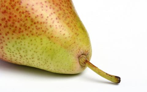 成熟的梨，水果