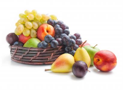 水果，浆果，梨，李子，葡萄，苹果，油桃