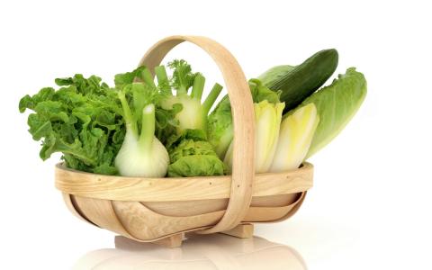 菜篮子里的蔬菜