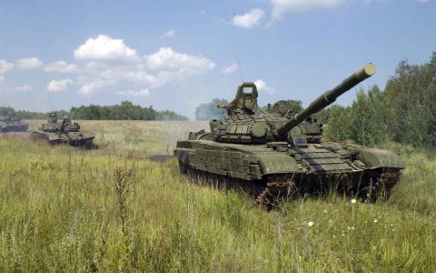t-72 b，rt，俄罗斯，军事装备，坦克