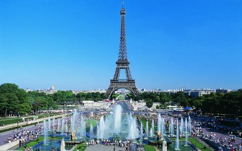 巴黎，埃菲尔铁塔，城市的看法