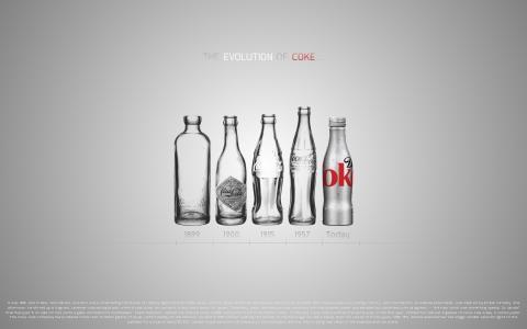 可口可乐，可乐，瓶装，可口可乐，设计，进化