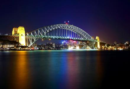 悉尼，海港大桥，澳大利亚