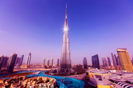 迪拜，828米，塔楼，163层，哈利法塔，城市