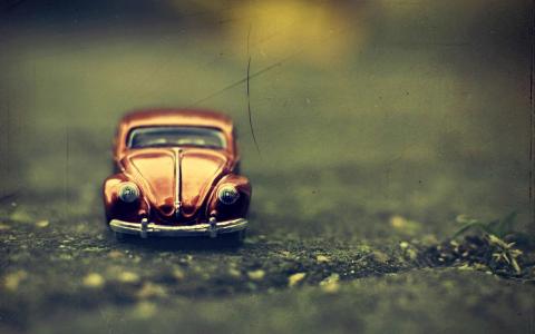 玩具，汽车，wolfwagen甲虫