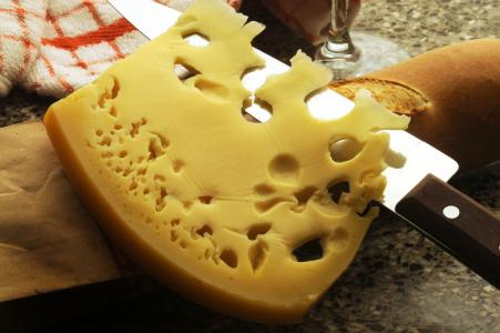 奶酪，刀