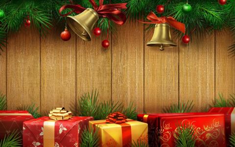 电话，礼物，圣诞节，新年