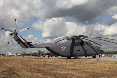 Mi-26，一架直升机