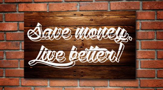 省钱，活得更好，省钱，生活更美好