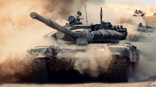 俄罗斯，T-72，T-72B2，坦克，军队