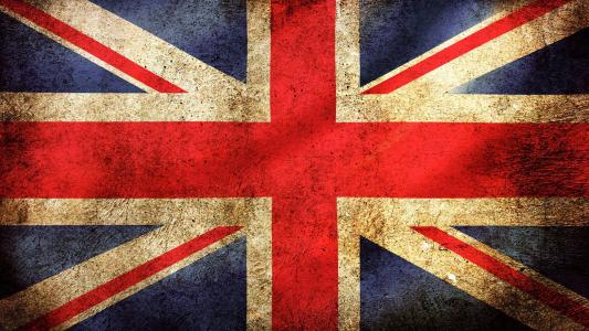 英国，国旗，壁纸