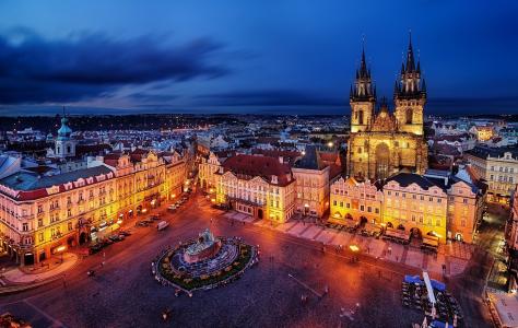 布拉格，捷克，老城，捷克共和国，布拉格