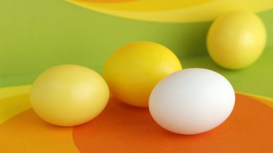 明亮的鸡蛋，复活节