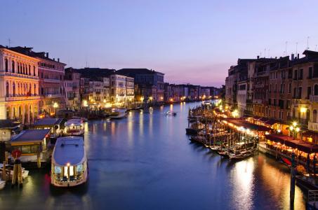 威尼斯，威尼斯，意大利，大运河，威尼斯，意大利