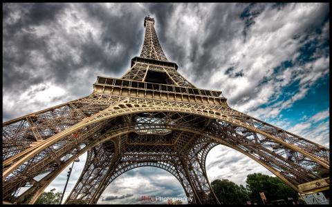 巴黎，艾菲尔铁塔，城市
