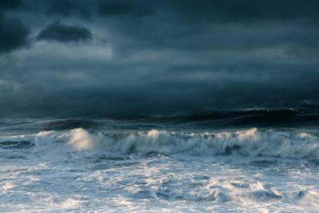 海，波浪，风暴，元素