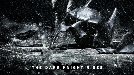 电影，蝙蝠侠，海报，雨，黑暗骑士升起，面具