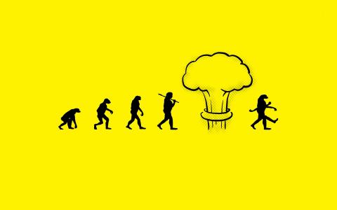 进化，人，核爆炸，变异