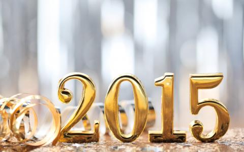 新的一年到2015年，新年快乐，新的一年，假期，冬季2015年，年羊