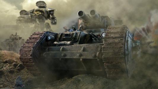 坦克，莱曼俄罗斯，机枪，装甲，战锤40k