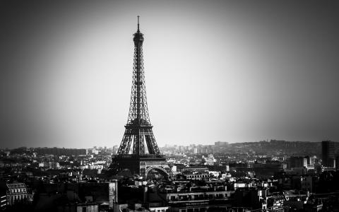 埃菲尔铁塔，巴黎，巴黎