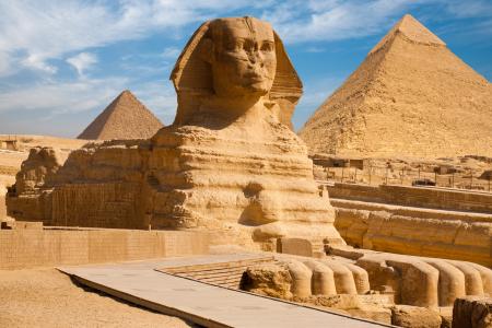 金字塔，埃及景观，埃及