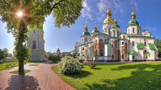 索菲亚大教堂，基辅，壁纸