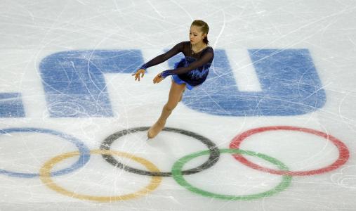 索契2014年，茱莉亚Lipnitskaya，奥林匹克，花样滑冰，冰