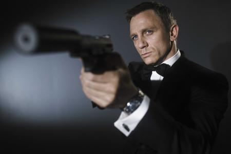 丹尼尔克雷格，丹尼尔克雷格，代理007，手枪，演员