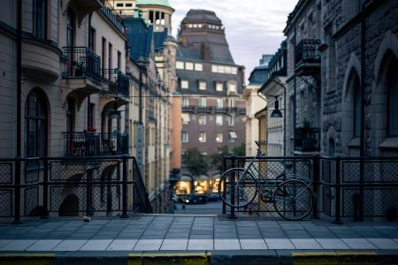 斯德哥尔摩，城市，自行车